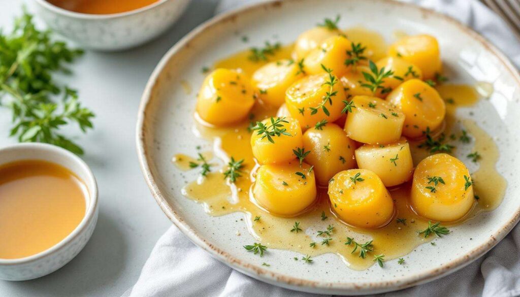 Navets glacés au miel et thym, le légume oublié de mars que les chefs étoilés adorent