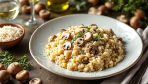 Cookeo : la recette du risotto crémeux aux champignons en 15 minutes qui rivalise avec celui du restaurant