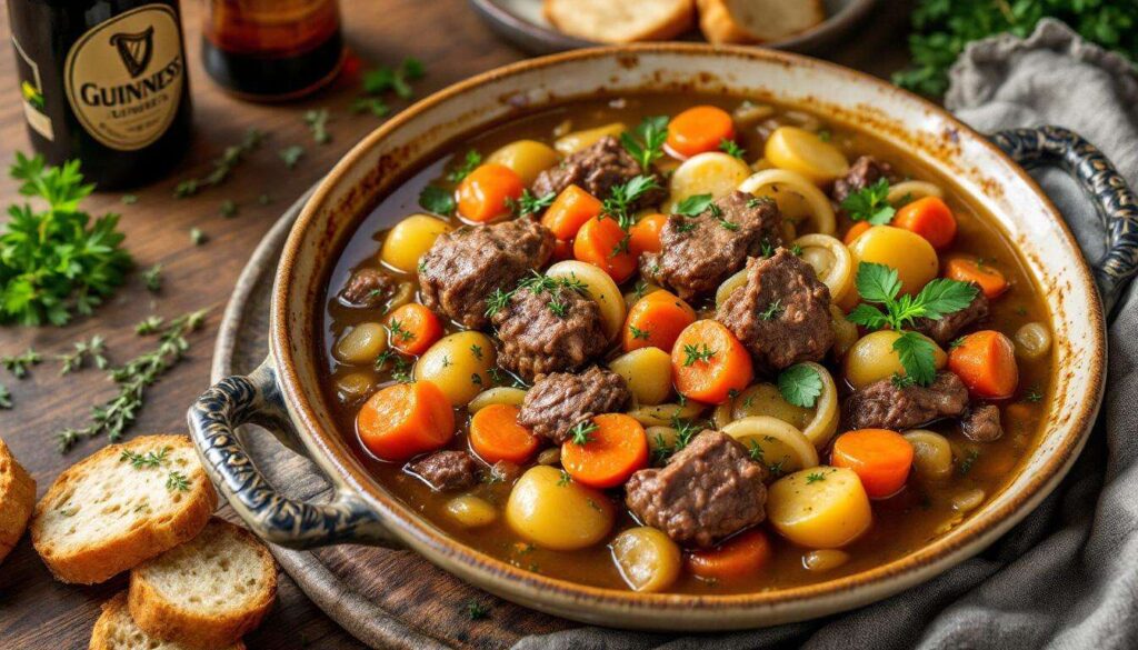 Saint-Patrick : le ragoût irlandais au mouton et à la Guinness qui surprend les papilles françaises