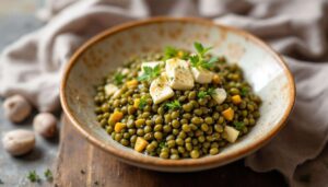 Salade tiède de lentilles vertes du Puy et chèvre chaud : le déjeuner de mars parfait en 20 minutes