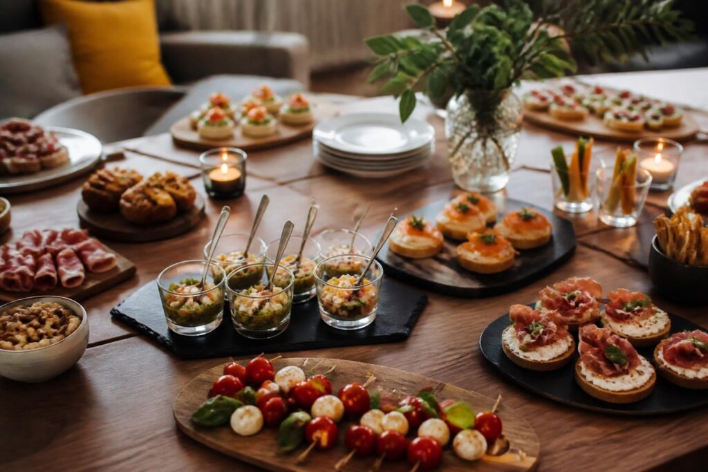 30 idées pour un apéritif dînatoire gourmand et sans stress