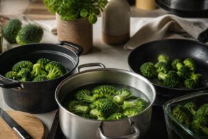 Cuisson du brocoli : temps et méthodes expliqués