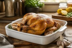 Temps de cuisson du poulet au four selon le poids